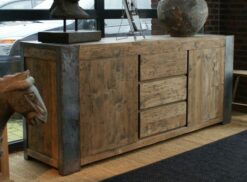 dressoir teak industrial