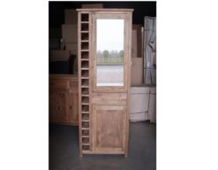 Teak wijnkast