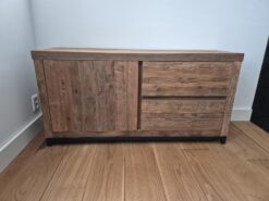 Teak tv meubel 120cm - Afbeelding 2